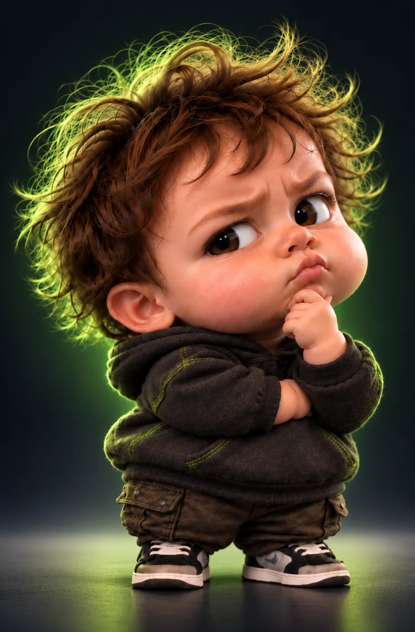 Baby Founder, Exeluma character